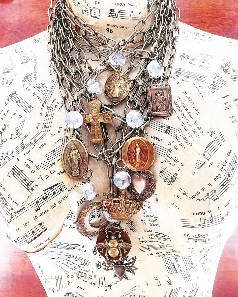 ES Charm Link Necklace