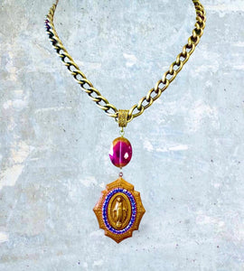 Madonna Pendant Necklace
