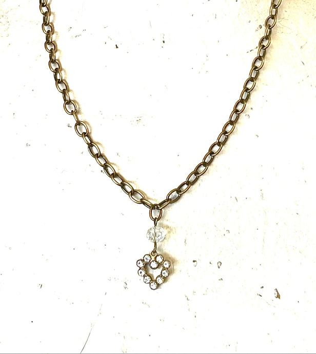 Jeweled Heart Neckchain