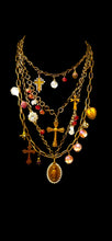 Madonna Cross One of A Kind Necklace