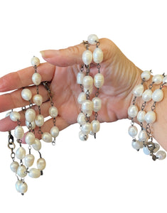 Single Strand Pearl Bracelet