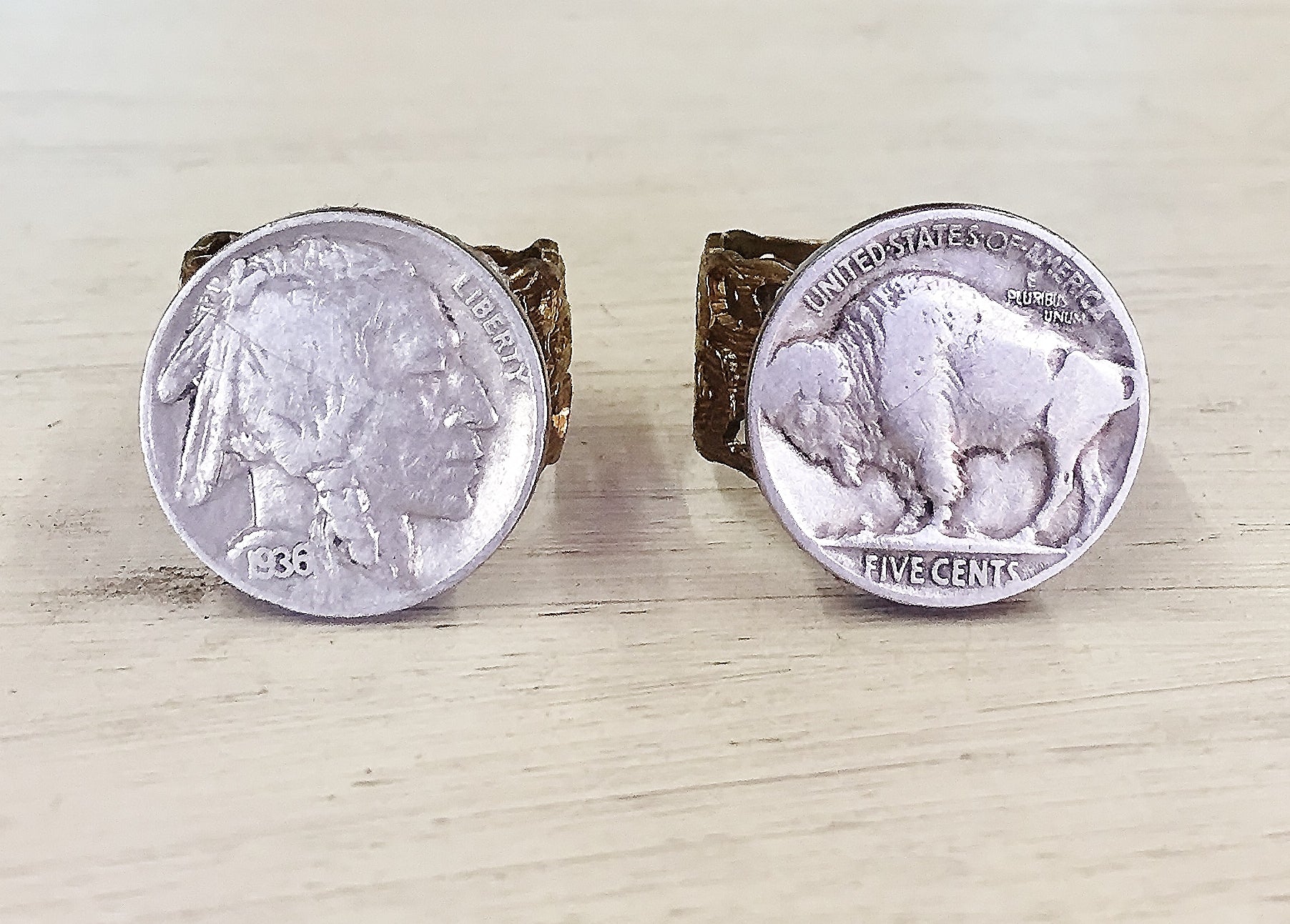 Indian nickel store ring